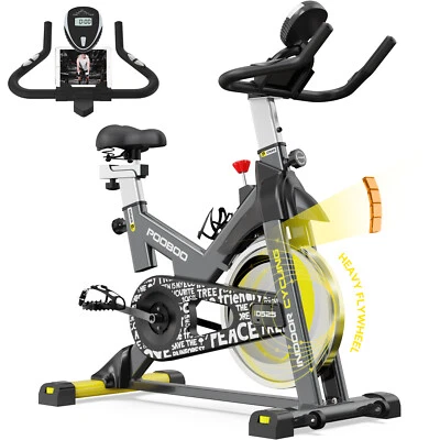 POOBOO Indoor Exercise Bikes Stationary Bike Workout Bike Fitness Bike Cycling Bike