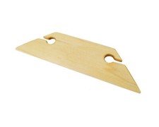 4.5" Inkle Belt Weaving Shuttle Beveled Knife Edge Handcrafted Maple USA Made