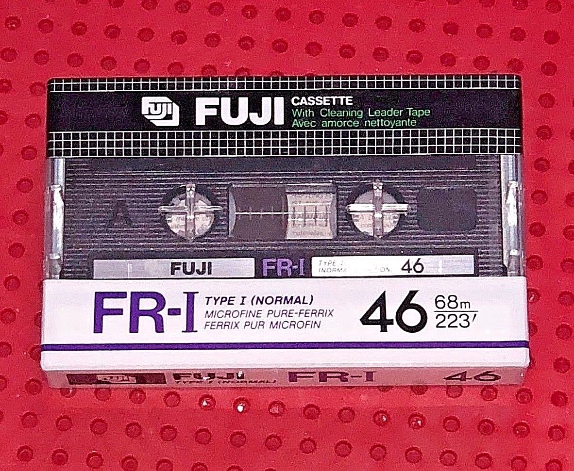 FUJI FR I 46 TYPE I BLANK CASSETTE TAPE (1) (SEALED) | eBay