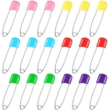 100 Pcs Diaper Pins, 2.2in Diaper Pins For Cloth Diapers Heavy Duty, Stainless