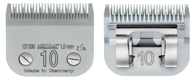 AESCULAP - MOSER - WAHL - OSTER - ANDIS - HEINIGER SCHERKOPF SIZE 10 / 1,5 MM