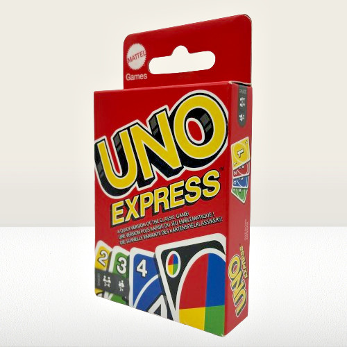 UNO Kartenspiel - Mattel Gesellschaftsspiel für 2-10 Spieler ab 7 Jahren (2021)