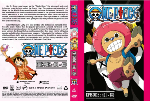 Dvd One Piece Series Box 6 Episode 401 480 English Dubbed Set Box Expedite Ebay