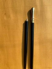 Bastone da passeggio vittoriano in legno da trekking fatto a mano elegante ma...