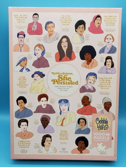 Puzzle Cobble Hill Nevertheless She Persisted Women 1000 ...