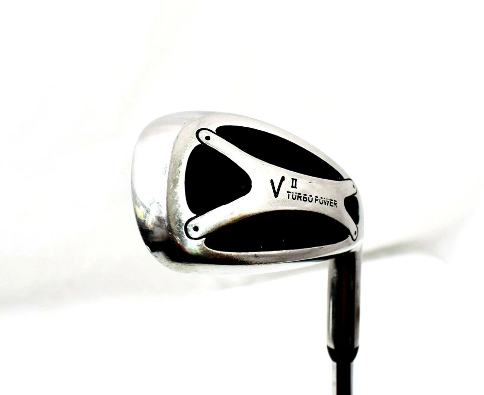 Turbo Power V-II 8 Iron RH Apollo Steel Regular Flex ~ 37 1/2” Playable Grip - Image 4 of 4