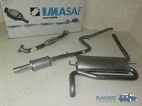 Imasaf Auspuffanlage Komplett für Fiat Strada 1.9 JTD 2003- | Abgasrohr+Msd+Esd