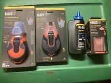 Klein Retractable manual Chalk Line CHLK100 CHLK50B CHLK00R CHLK14B with chalk