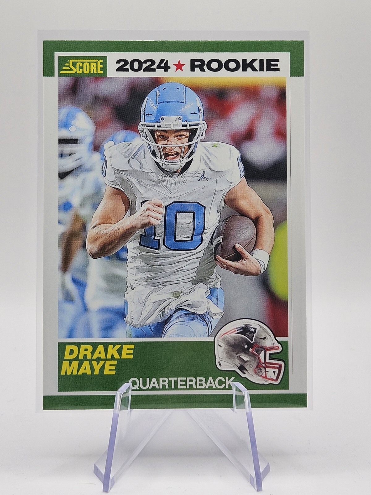 Drake Maye 2024 Panini Score 1989 Throwback 35th Anniversary RC #3 ROOKIE