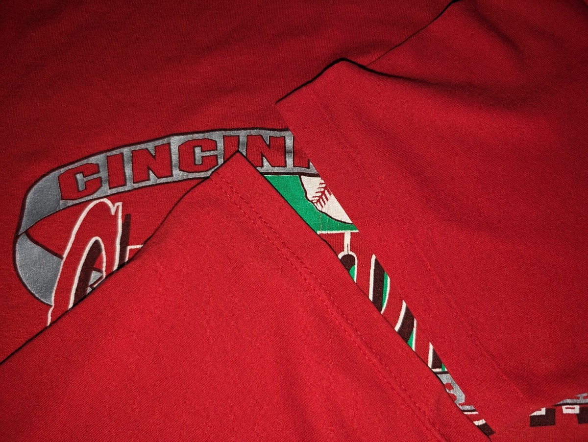 1990 Cincinnati Reds World Series Champions Logo 7 Vintage Single