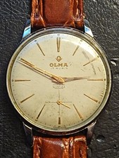 Orologio OLMA Incabloc Nivaflex Mainspring Vintage Carica Manuale