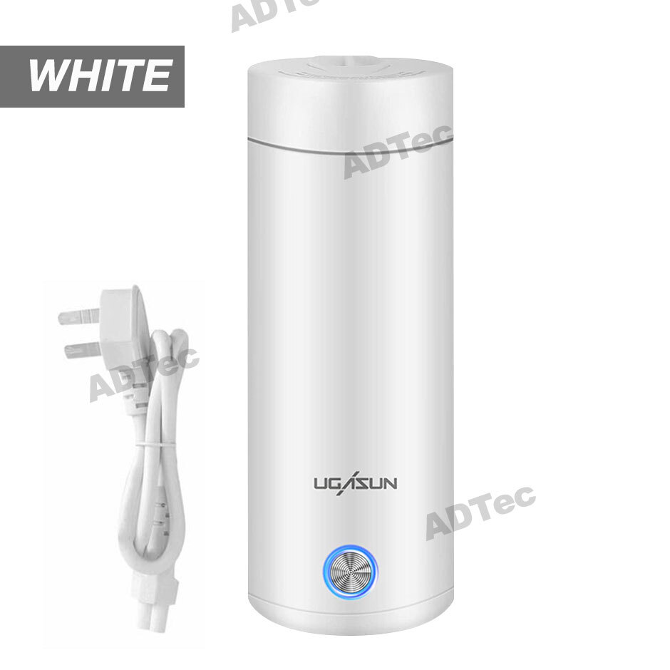 Portable Electric Kettles 400ml Thermal Cup Hot Water Tea Coffee Heater