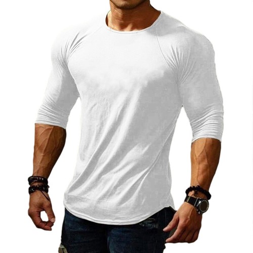 T-Shirt Con Maniche Lunghe Per Uomini Con Maniche Lunghe A Maniche Lunghe In ☆ - Foto 6 di 19