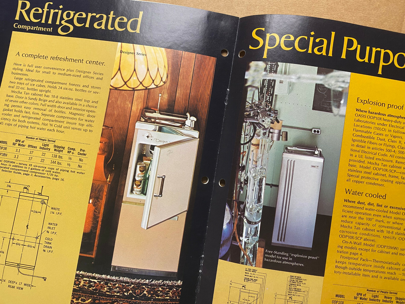 Vtg EBCO Mfg Catalog Oasis Water Coolers 1970 Drinking Fountains Fixtures eBay