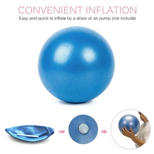 25cm Pilates Ball Explosion-proof Yoga Core Ball Indoor Exercise Balance C1S7 - Picture 21 of 25