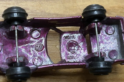 Vintage Zee Toys Corvettes - Blue & Purple Magenta - Metal Cars - Hong Kong - Picture 9 of 15