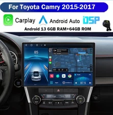 13.1" Android 13 for Toyota Camry 2015-2017 GPS Car Radio Navi CarPlay 6+64GB BT