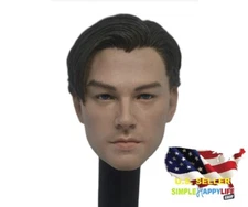 1/6 scale male head sculpt Young Leonardo for hot toys 12" figure Phicen ❶USA❶