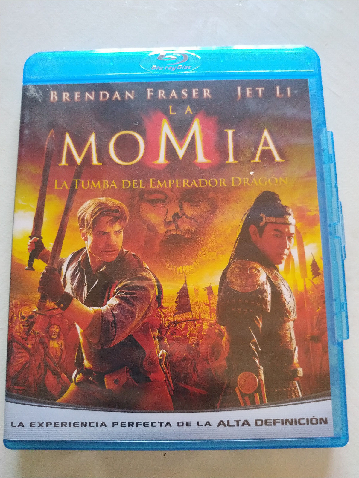 The Mummy Tomb Del Emperador Dragon Jet Li - Blu-Ray + Extras Español Ingles Am