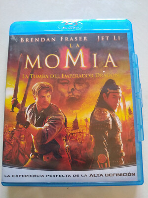 La Momia Tumba del Emperador Dragon Jet Li - Blu-Ray + Extras Español Ingles Am