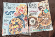 Set of Two Brand-New Taste of Home Magazines Still in Plastic 