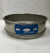 USED VWR Scientific USA Standard Test Sieve No.200 opening micrometer 75 .0029in