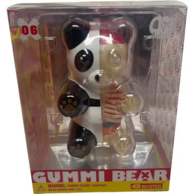 4D Master Gummi Bear Panda Skeleton Anatomy RARE