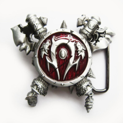 BATTLE AXE Gürtelschnalle Buckle massiv Wechselschnalle Warrior Celtic Shield