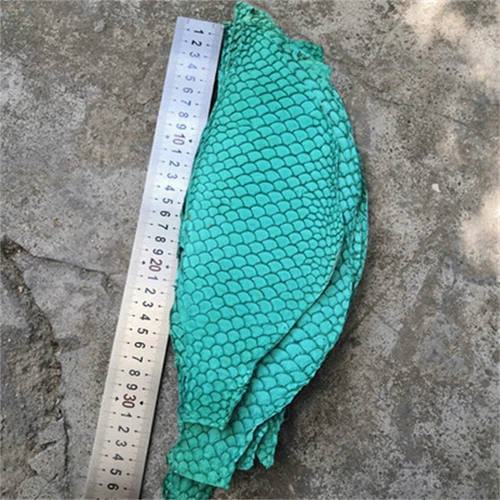 2pcs Real Fish Leather Carp Leather Fabric Soft Carp Fish Skin Leather Pelt Hide - Picture 16 of 25