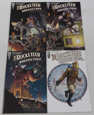 Rocketeer Breaks Free #1-4 VF/NM complete series - Stephen Mooney all A set