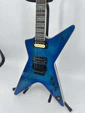 Washburn Dimebag Darrell Electric Guitar Signature Model Blue Floyed Rose