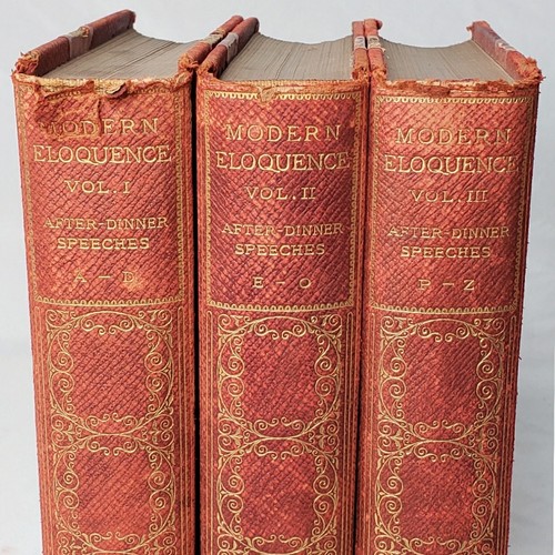 Modern Eloquence 1900 Complete Set Of 10 - Lovely Antique Condition - Picture 2 of 9