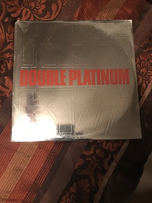 Kiss Double Platinum Sealed Lp Song List Hype Rare First Press Ebay