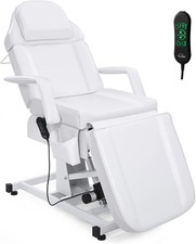 Fully Electric Salon Facial Bed Chair with Electric Adjustable Height  Backrest