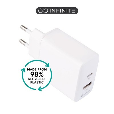 eSTUFF W127225411 ES635031 INFINITE (GRS) USB Charger EU  1 x USB-C PD 20W. ~E~