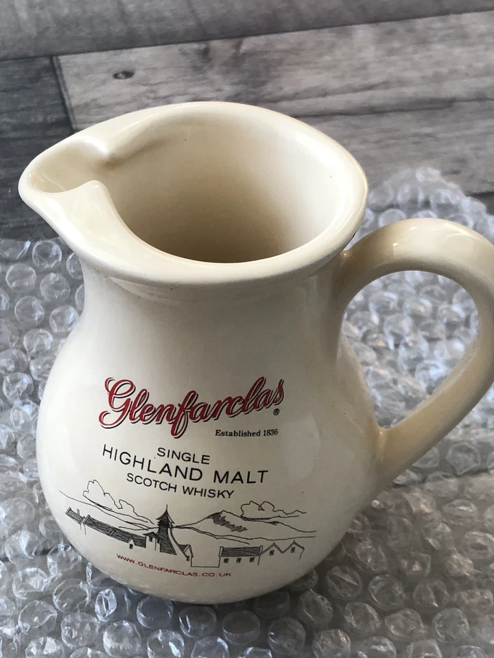 Glenfarclas Single Malt Highland Whisky Water Jug Pub Jug Small One Man Jug - Image 3 of 4