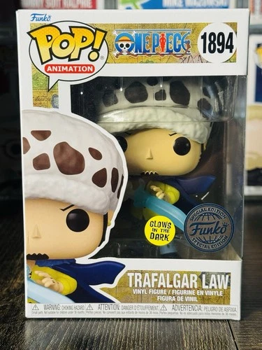 Funko Pop! Vinyl: One Piece - Trafalgar Law (Glow) Special Edition Sticker #1894
