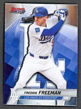 2025 Bowman's Best Freddie Freeman Los Angeles Dodgers Base Card #52