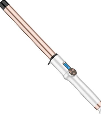 Hoson Lockenstab Zange 32 mm Lockenwickler großer extra langer Schaft einfache Anwendung Waver