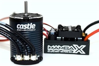 Castle Creations MAMBA X, 25.2V WP ESC AND 1406-1900KV SENSORED COMBO / CC-010-0