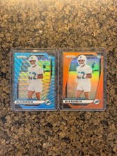 2024 Prizm Malik Washington Orange Prizm /249 & Blue Wave Prizm /230 Rookie Card