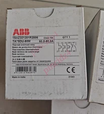 1PC NEW ABB Overload Relay TA75DU-80M (60-80A)