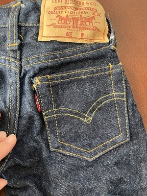 Vintage Levi's Toddler 503ZXX Jeans Denim Blue Near mint condition