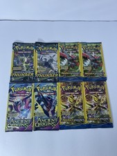 Pokémon TCG - BREAKpoint - Lost Thunder - Ancient Origins - 8 Pack lot 