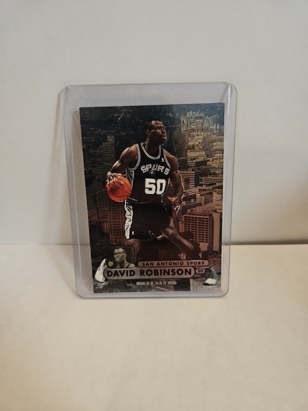 1997-98 Skybox Metal Universe Championship #84 David Robinson