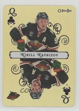 2025-26 O-Pee-Chee Playing Cards Kirill Kaprizov #Q-CLUBS 0c3