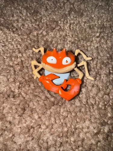Vintage 1999 Tomy CGTSJ Krabby Pokémon Figurine Action Toy Figure Nintendo China