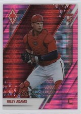 2022 Panini Chronicles Phoenix Pink Pulsar Riley Adams #14 11ta