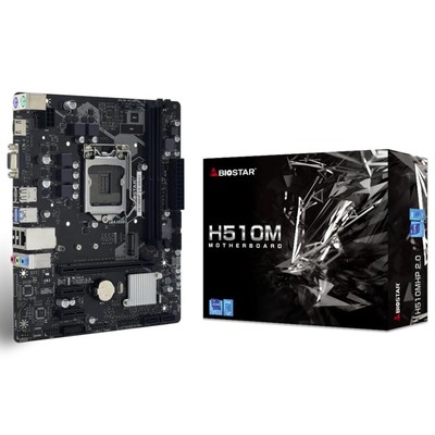 Biostar Mainboard H510MHP 6.0 R2.0 H510 (H510,S1200,mATX,Intel)