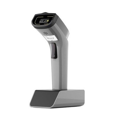 Bluetooth Wireless 2D Barcode Scanner, Hands Free QR Barcode Reader-DS7500 Gray